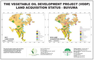 The vegetable Oil Development Project (VODP) Land acquisition status, Buvuma 